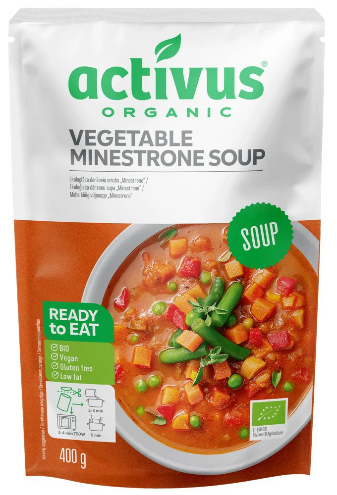 スープ ムソー activus オーガニックスープ 400g 正規品 国内産 保存料 無添加   遺伝子組み換え原料不使用 トマト キャロット ミネストローネ マッシュルーム ビーツ コーンスープ チリビーンズ