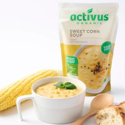 スープ ムソー activus オーガニックスープ 400g 正規品 国内産 保存料 無添加   遺伝子組み換え原料不使用 トマト キャロット ミネストローネ マッシュルーム ビーツ コーンスープ チリビーンズ