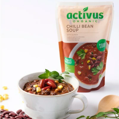 スープ ムソー activus オーガニックスープ 400g 正規品 国内産 保存料 無添加   遺伝子組み換え原料不使用 トマト キャロット ミネストローネ マッシュルーム ビーツ コーンスープ チリビーンズ