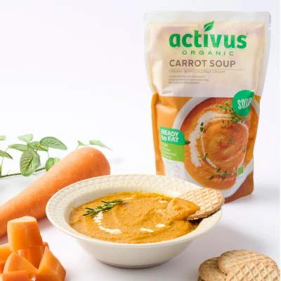 スープ ムソー activus オーガニックスープ 400g 正規品 国内産 保存料 無添加   遺伝子組み換え原料不使用 トマト キャロット ミネストローネ マッシュルーム ビーツ コーンスープ チリビーンズ