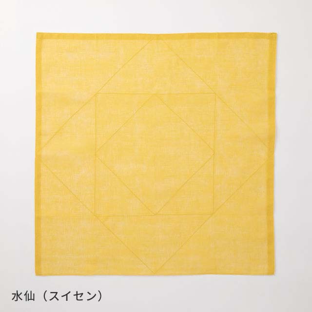 ふきん 中川政七商店 彩り豊かな 花ふきん 約58cm×58cm 正規品 綿100% かや織 2枚重ね 吸水 速乾 贈りもの 贈答 ギフト たとう紙 和柄 日本製