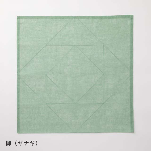 ふきん 中川政七商店 彩り豊かな 花ふきん 約58cm×58cm 正規品 綿100% かや織 2枚重ね 吸水 速乾 贈りもの 贈答 ギフト たとう紙 和柄 日本製