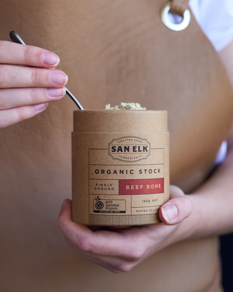 コンソメ SAN ELK  サンエルク オーガニックストック 160g チキン ベジタブル ビーフボーン オーガニック 保存料 無添加 正規品  オーストラリア 調味料 洋風だし