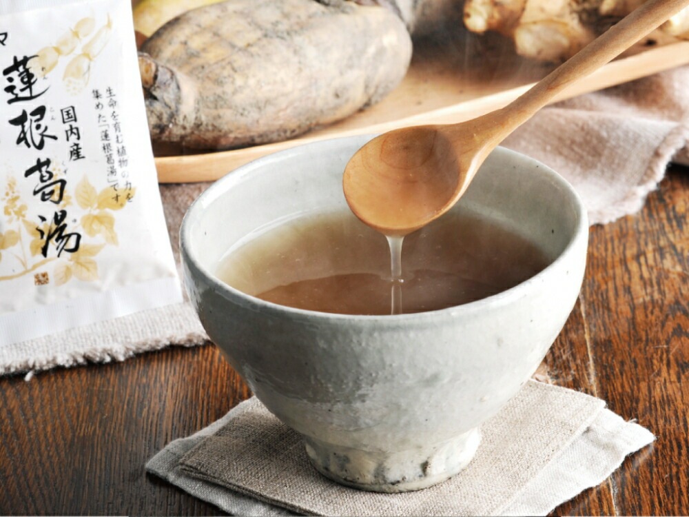 くず マルシマ 国内産 蓮根葛湯 75g(15g×5) 正規品 国内産 保存料 無添加 オーガニック 無農薬 有機   純正食品マルシマ