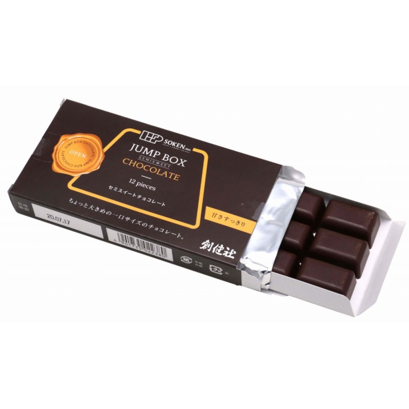 チョコレート 国産 保存料 無添加 創健社 ジャンプボックス　チョコレート 84g(7g×12粒） 正規品   保存料 無添加