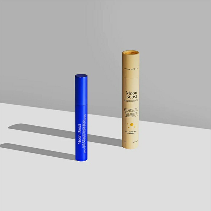 まつ毛・まゆ毛用美容液 ルナネクター ムーンブーストアイラッシュセラム 4mL 正規品 オーガニック プロスタグランジン不使用 ナチュラル ビーガン 動物実験なし ノンケミカル 自然 LUNA NECTAR