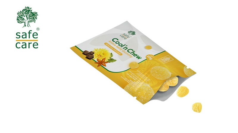 ミントグミ セーフケア アニスミントグミ スージング＆リフレッシング 10g ハラール認証 正規品 セイヨウウイキョウ 天然 ナチュラル ノンケミカル 自然 safe care