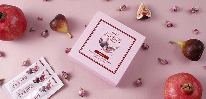 ザクロ ニニ 熟成発酵ザクロゼリー ザクロ・イチジク・ダマスクローズ(30包入)  保存料 無添加 無農薬 正規品 ノンケミカル 自然 Organic nini ザクロ・イチジク・ダマスクローズ ミネラル ビタミン アミノ酸