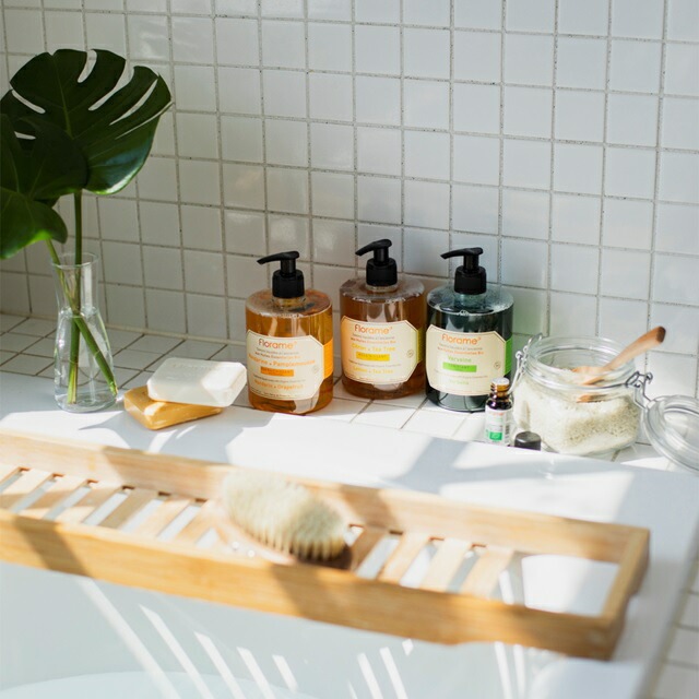 ボディーソープ フローラム リキッドソープ レモンティーツリー Bio 500ml Florame オーガニック 正規品 COSMETIQUE BIO ECOCERT ノンケミカル 合成香料不使用 100%天然成分 エッセンシャルオイル