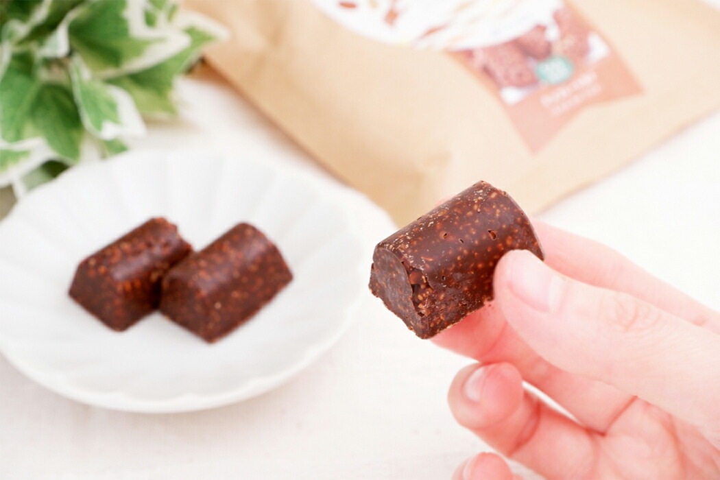 クランチチョコ マルシマ 国産オーガニック大豆の大豆クランチチョコ 56g（10個入） 正規品 国内産 保存料 無添加 オーガニック 無農薬 有機   純正食品マルシマ