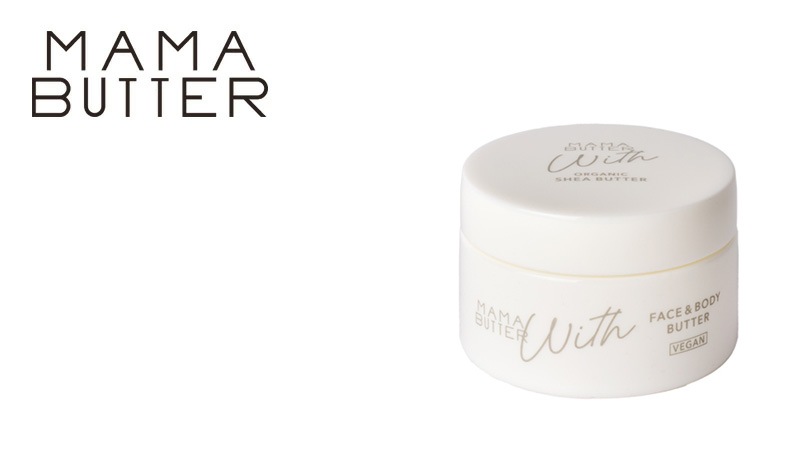 シアバター 無添加 ママバター ウィズ フェイス&ボディバター 60g オーガニック ナチュラル ノンケミカル 自然 天然 MAMA BUTTER ボディバーム ボディバター 全身保湿 マルチバーム リップクリーム ヘアワックス ハンドクリーム アイクリーム