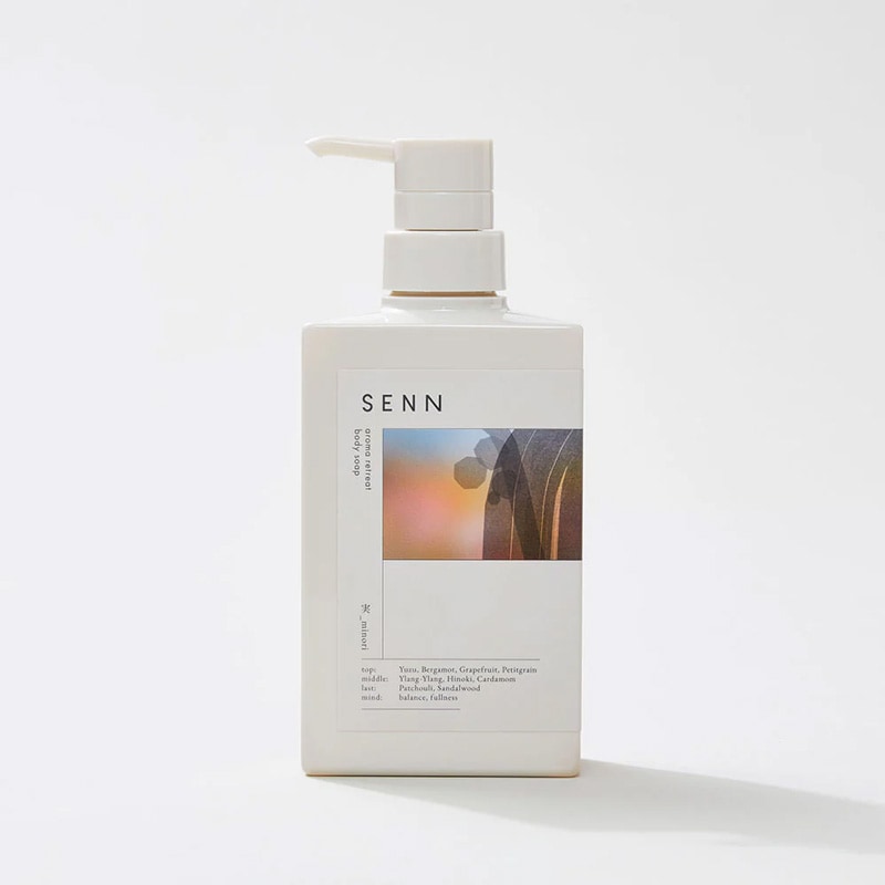 ボディソープ SENN セン アロマリトリート ボディーソープ 400mL 実 木陰 正規品 天然 ナチュラル ノンシリコン ボディケア アロマ香る リラックス うるおい補給 美容成分 人工香料不使用 天然精油 ジェルタイプ 肌土台を整える