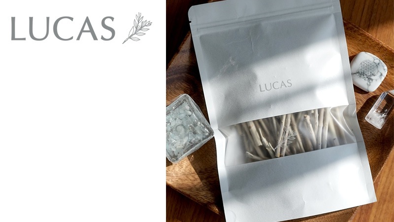 セージ ルカス LUCAS エクストラ・ホワイトセージ 枝 30g 正規品 枝つき葉 空間浄化 ヨガ 瞑想 マインドフルネス リラックス オーガニックホワイトセージ カリフォルニア産 アクセサリーの浄化 農薬不使用 USDA カリフォルニア認定オーガニック農家