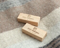 防虫剤 無添加 KUSU HANDMADE クスハンドメイド エコブロック 12個＋カンフルオイル10ml 防虫・アロマ用木のブロック 正規品 オーガニック アロマオイル 防虫 虫よけ 衣類の防虫 衣替え