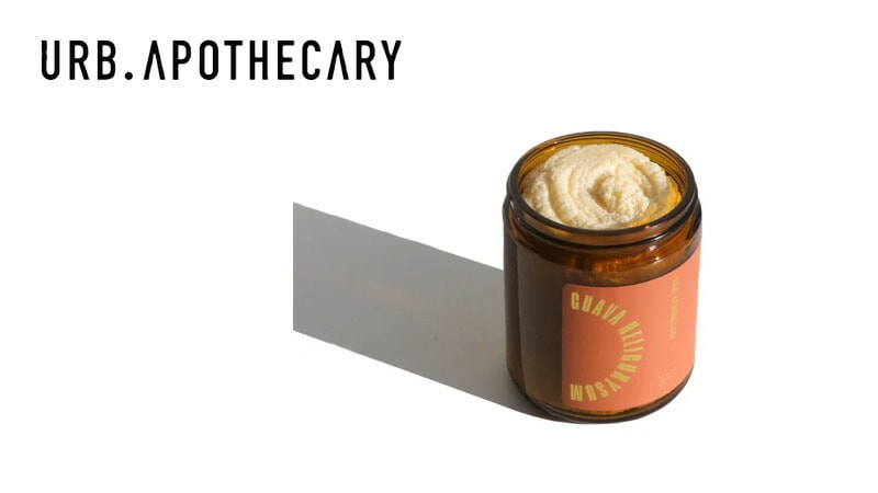 ボディスクラブ アーブアポセカリー シュガースクラブ（グァバの香り） 297g オーガニック 無添加 正規品 ボディケア 紫外線ダメージケア ムルムルバター グアバ種子油 シアバター ヘリクリサム 天然 ナチュラル ノンケミカル 自然 URB APOTHECARY