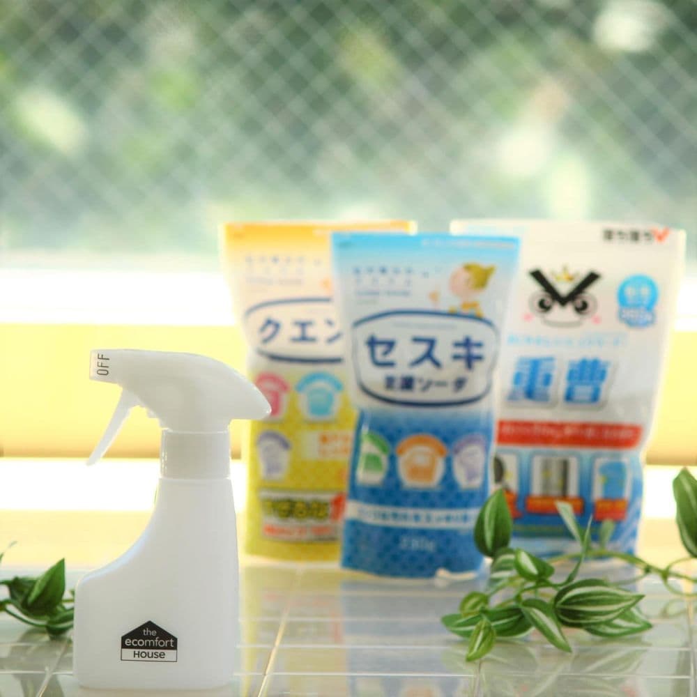 空ボトルスプレー エコンフォートハウス デザインボトル スプレーボトル とり 掃除 霧吹き 水やり 無添加 正規品  サスナブル サスティナブル エコ 天然 ナチュラル ノンケミカル 自然 ecomfortHouse 日本