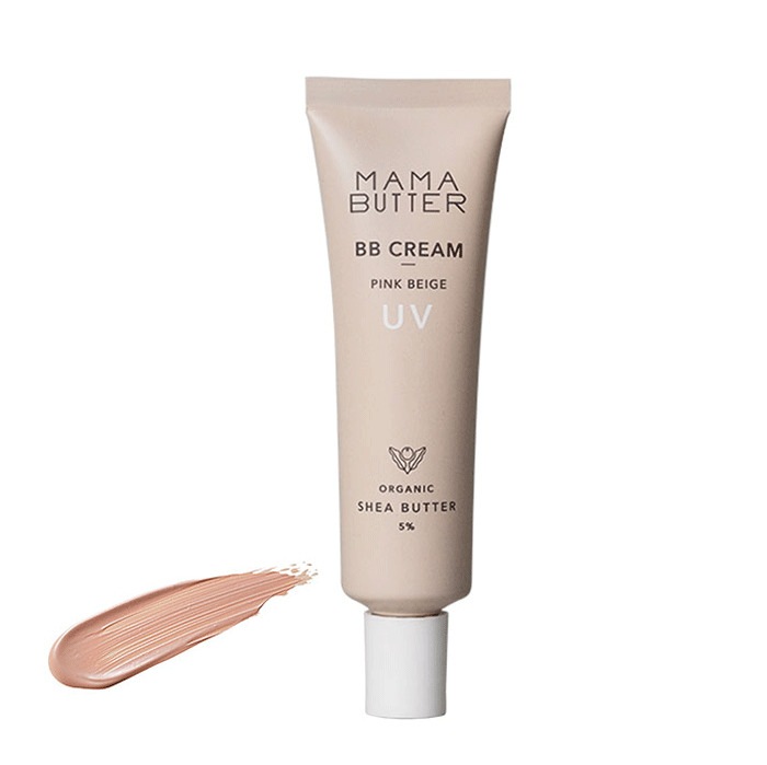 ファンデーション 無添加 ママバター BBクリーム 30g オーガニック ナチュラル ノンケミカル 自然 スキンケア 天然 MAMA BUTTER シアバター オールインワン 保湿 化粧下地 ラベンダー ゼラニウム アロマ