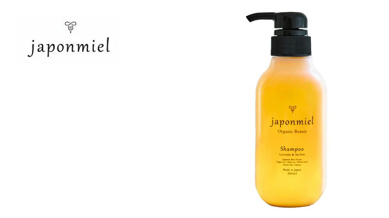 シャンプー ジャポンミエル オーガニックはちみつシャンプー 300mL 購入金額別特典あり アミノ酸系 ヘアケア ナチュラル ノンケミカル シリコン 合成香料 合成着色料 パラベン 硫酸系原料 石油系界面活性剤不使用 天然 自然 japonmiel しっとり さらさら ツヤ まとまり