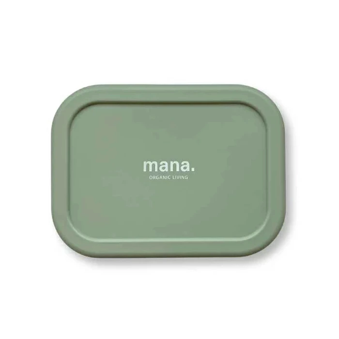 ランチボックス マナ オーガニックリビング シリコンランチボックス 850ml 正規品 弁当箱 シリコン容器 保存容器 電子レンジ対応 オーブン対応 冷凍保存 食洗機対応 BPAフリー プラスチックフリー mana. ORGANIC LIVING