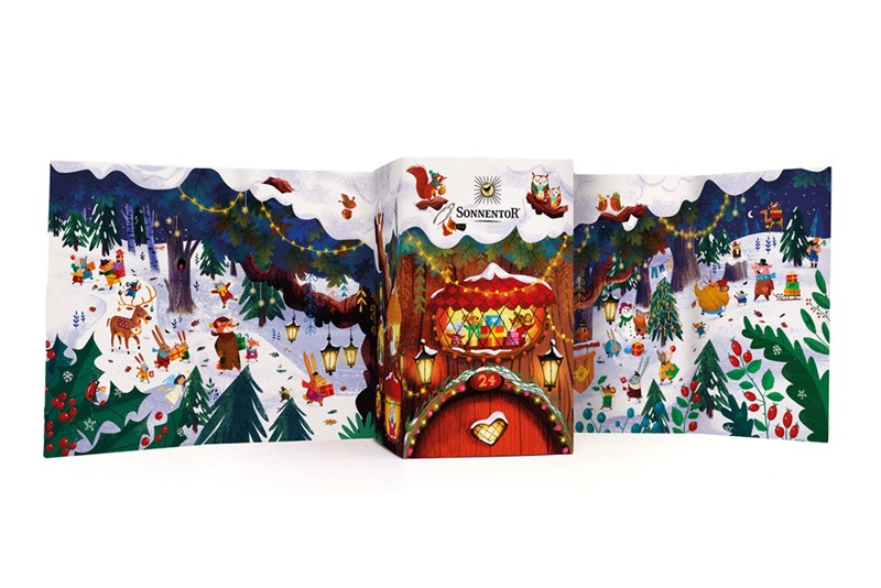 【冬季限定】 ゾネントア sonnentor クリスマスカウントダウンのお茶 24袋 ハーブティー クリスマス限定 正規品 オーガニック 保存料 無添加 アドベントのお茶 24種類 無農薬 有機 紅茶 アドベントカレンダー【クリスマスのお茶】