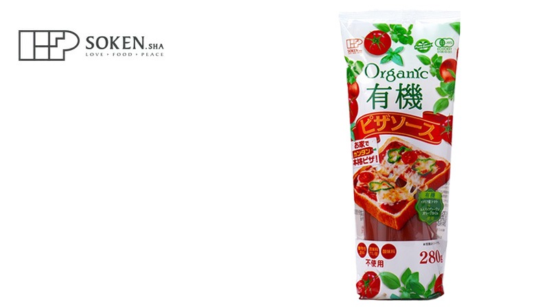 ピザソース 創健社 有機ピザソース 280g 正規品  オーガニック 有機 有機JAS   保存料 無添加