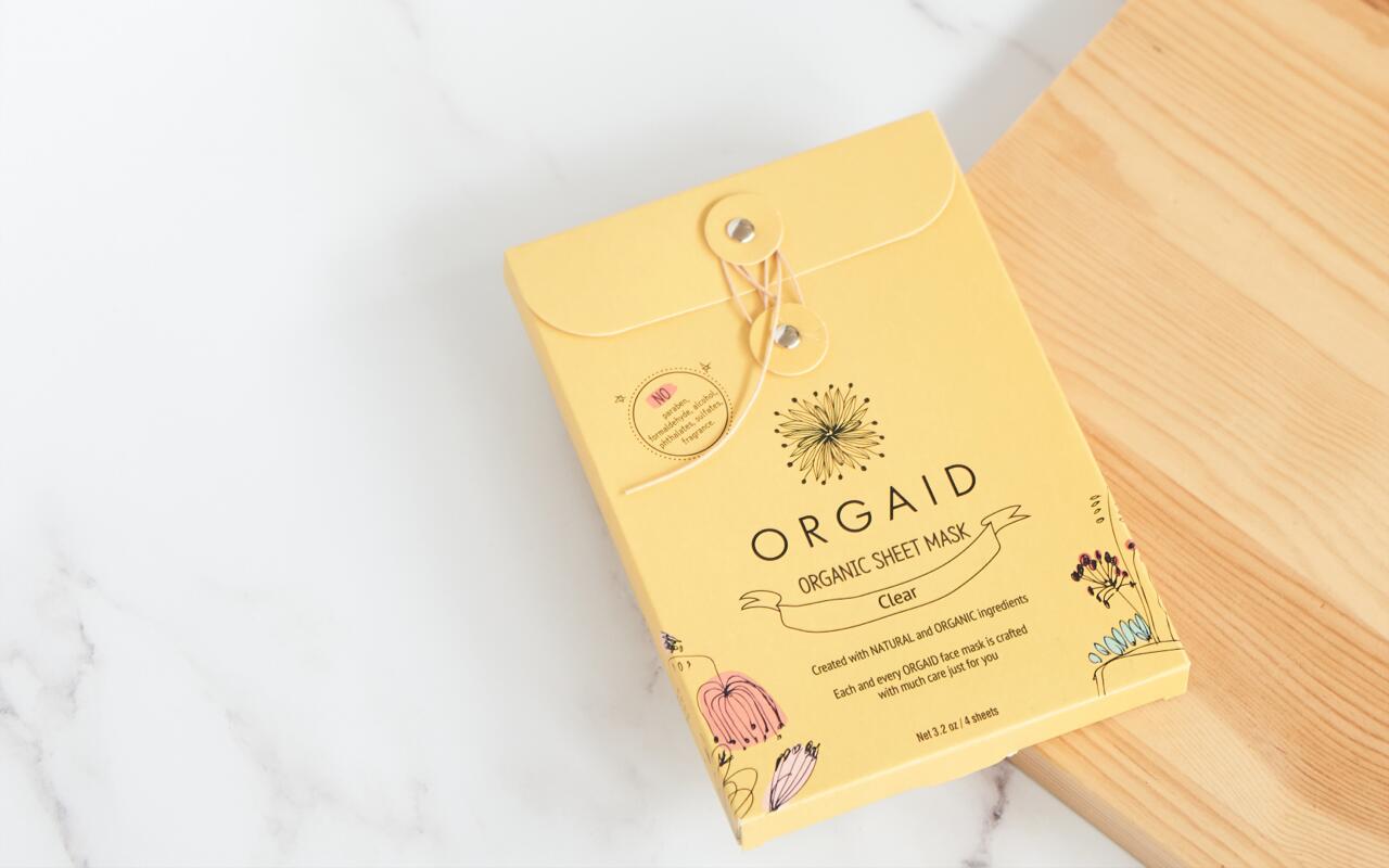 パック オーガニック  オーガエイド エッセンスリフトマスクBOX（4枚） フェイスマスク 無添加 正規品 天然 ナチュラル ノンケミカル 自然 ORGAID 植物由来 エイジングケア アルコールフリー 無香料