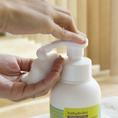 出産祝い オーガニック ベビーブーバ ギフトセット ヘア＆ボディシャンプー ベビーローション 正規品 赤ちゃん 保湿 ナチュラル ノンケミカル