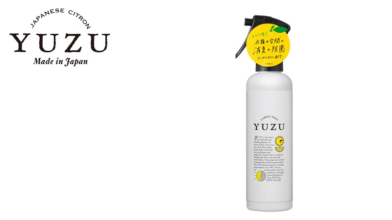 布・空間用スプレー 高知県産YUZU ファブリックミスト 200mL 正規品 日本製 除菌 消臭 ルームスプレー 天然 ナチュラル 高知県産柚子 もぎたてゆずの香り ユズ精油 デイリーアロマジャパン ユーカリ精油 緑茶エキス 柿渋エキス