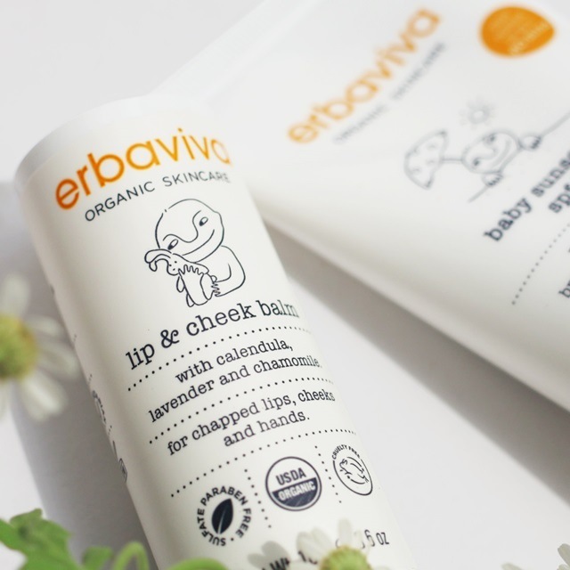 ベビー バーム オーガニック エルバビーバ リップ＆チークバーム 18g 無添加 正規品 赤ちゃん ベビー 全身保湿 天然 ナチュラル ノンケミカル クリーム