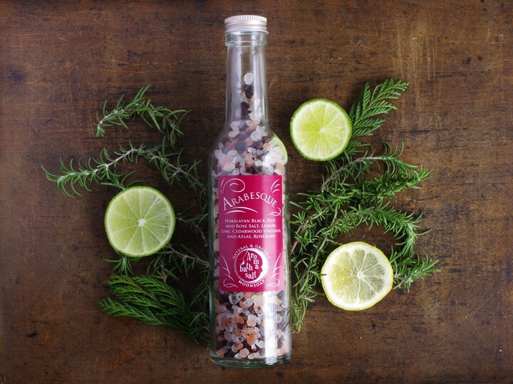 入浴剤 無添加 ムーンソープ アロマバスソルト　アラベスク 350g バスソルト オーガニック 正規品 日用品 バスグッズ 天然 ナチュラル ノンケミカル 自然 MOONSOAP