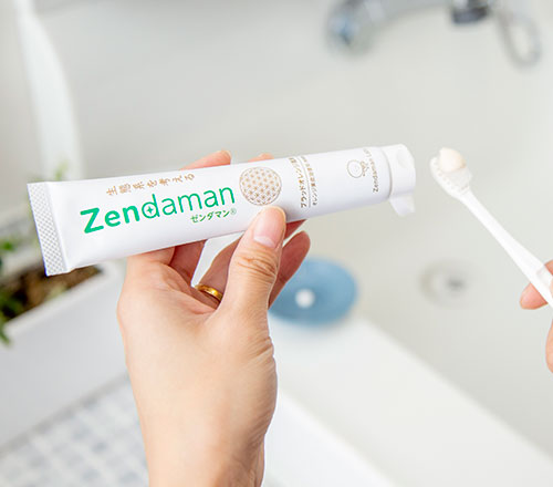 歯磨き粉 Zendaman ゼンダマン 歯みがき 60g 無添加 正規品 歯みがき粉 デンタルケア 天然 ナチュラル ノンケミカル 自然 フッ素不使用 善玉菌 口内フローラ 子供用 大人用