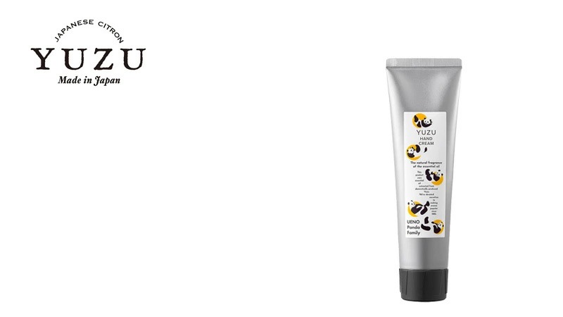 ハンドクリーム 高知県産YUZU YUZU ハンドクリーム パンダ 75g【日本製】正規品 ハンドケア ネイル 保湿 天然 ナチュラル 高知県産柚子 もぎたてゆずの香り ユズ精油 合成香料不使用 動物性原料不使用  ユズセラミド デイリーアロマジャパン