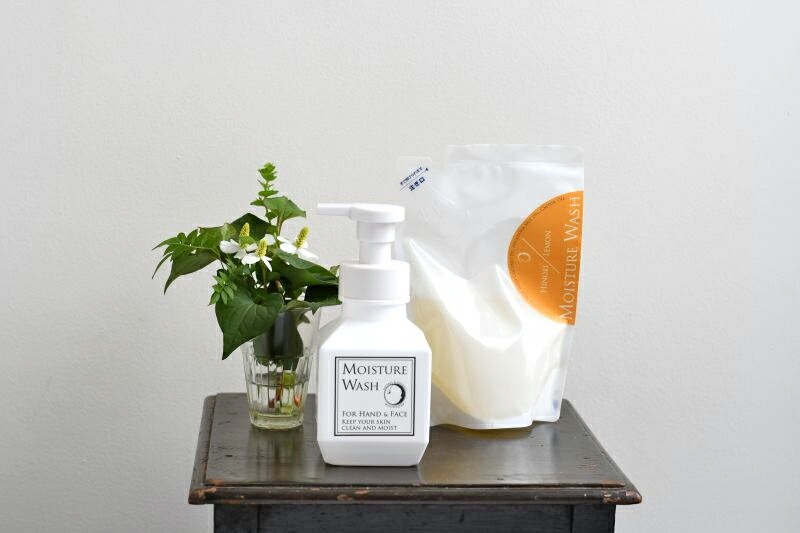 ボディソープ ムーンソープ モイスチャーウォッシュ ヒノキ＆レモン 280ml 無添加 液体石鹸 コールドプロセス オーガニック 正規品 洗顔 クレンジング ボディウォッシュ 天然 ノンケミカル