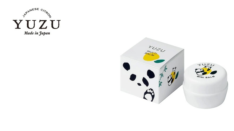 マルチバーム 高知県産YUZU YUZU マルチバーム パンダ 3.5g 正規品 高知県産柚子 ゆずの香り ユズ精油 6種のボタニカルオイル配合 DAILY AROMA JAPAN デイリーアロマジャパン