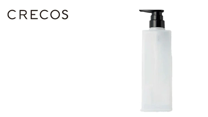 専用ボトル クレコス ヘアソープM／ヘアパックM トイレタリー共通ボトル 無添加 正規品 CRECOS シャンプーボトル コンディショナーボトル 詰め替えボトル サステナブル 紙パック対応 ヘアケア用品 オーガニック ナチュラル