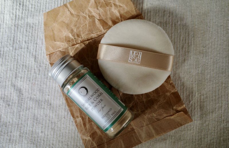 コットンパフ MOONSOAP ムーンソープ  オーガニックコットンパフ オーガニック 無添加 正規品 ナチュラル