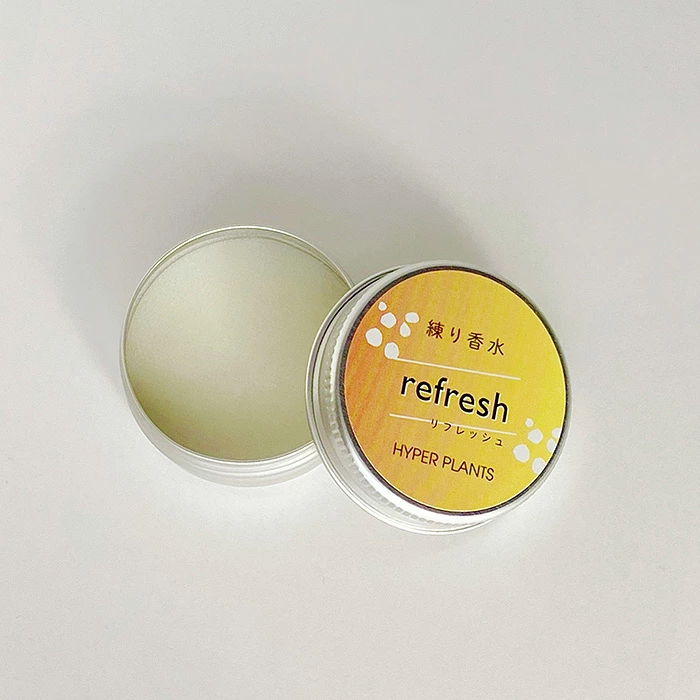 練り香水 ハイパープランツ 練り香水 10g オーガニック 正規品 天然 ナチュラル ノンケミカル 自然 固形香水 フレグランス オーガニック精油 ホホバオイル配合 シアバター配合 香水 HYPER PLANTS