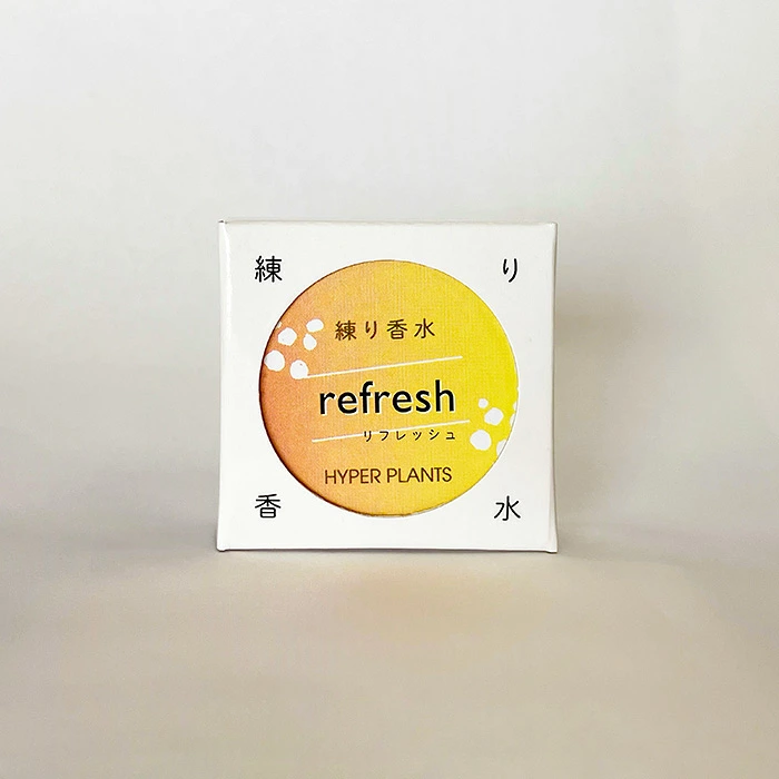 練り香水 ハイパープランツ 練り香水 10g オーガニック 正規品 天然 ナチュラル ノンケミカル 自然 固形香水 フレグランス オーガニック精油 ホホバオイル配合 シアバター配合 香水 HYPER PLANTS