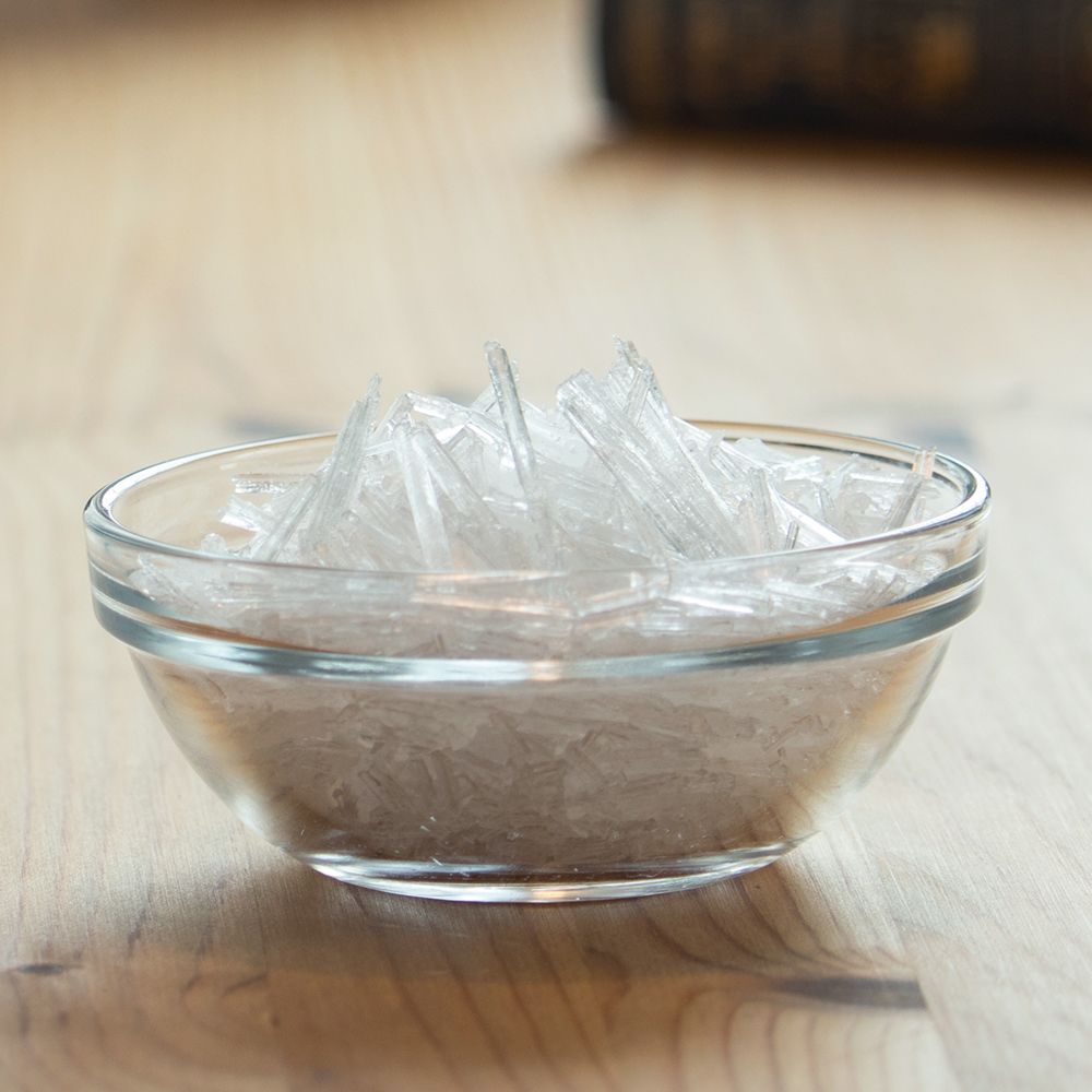 ハッカクリスタル ペパーミント商会 ハッカ結晶（クリスタル） 100g 食品添加物 正規品 保存料 無添加 食品 アロマ ミントオイル 和種薄荷 リフレッシュ 清涼感 消臭剤 お菓子作り