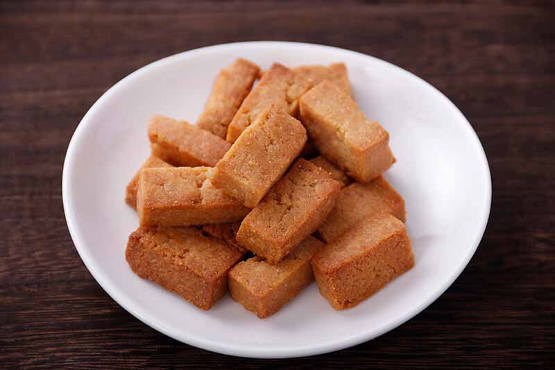 お菓子 創健社 ひよこ豆粉のひとくちｂｉｓ（プレーン） 40g 正規品    保存料 無添加   ビタミンE 米粉 ひよこ豆粉