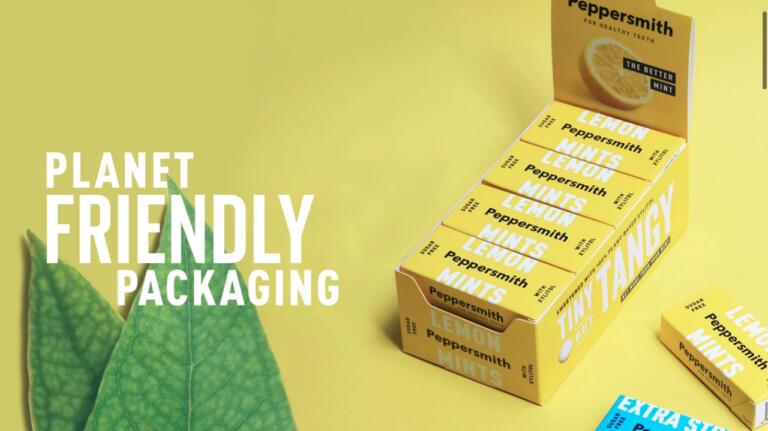 ミントタブレット 保存料 無添加 ペッパースミス Peppersmith  15g 正規品 オーガニック 100%植物ベース  低GI 低カロリー