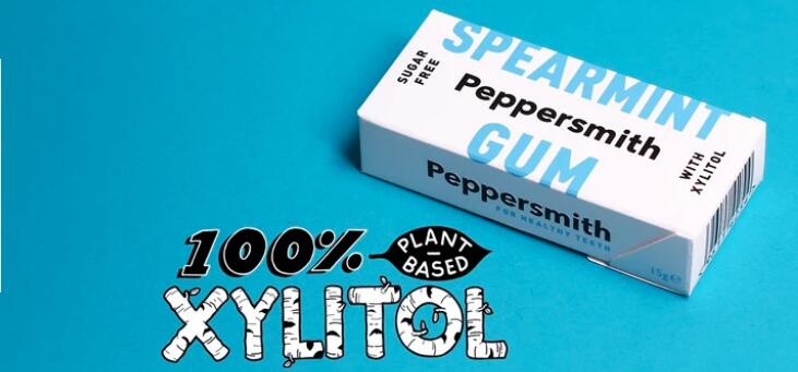 ミントタブレット 保存料 無添加 ペッパースミス Peppersmith  15g 正規品 オーガニック 100%植物ベース  低GI 低カロリー