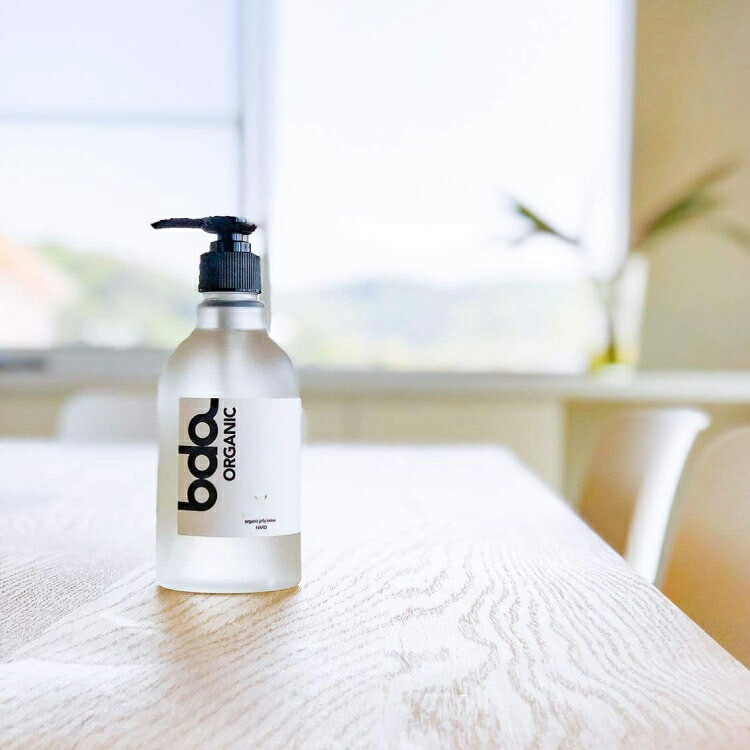 潤滑剤 ボディローション 無添加 bda ORGANIC オーガニック ジェリーローション ハード アロエ＆グリーンティ＜無香料＞ 300ml 潤滑 正規品 ボディローション 天然 ナチュラル 性交痛 専用 vio 潤滑ゼリー 潤滑ローション