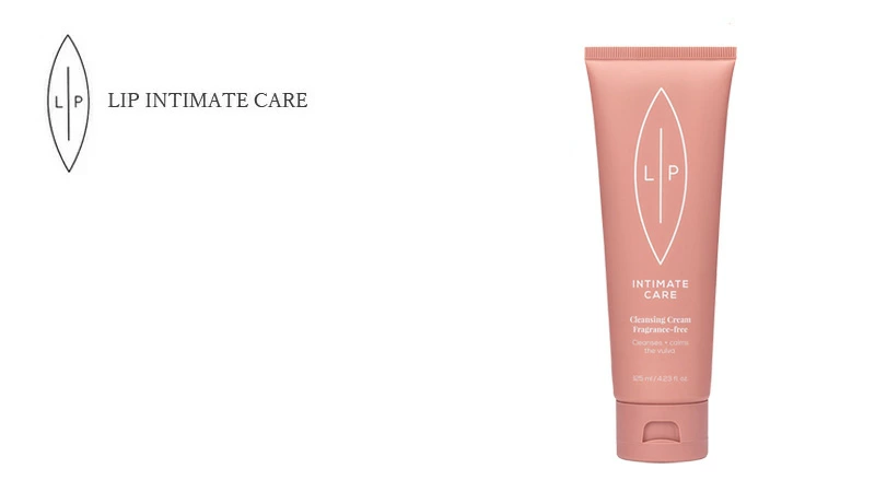 クレンジングクリーム LIP intimate care クレンジングクリーム 125mL オーガニック 正規品 デリケートゾーン フェムケア クリームクレンジング 洗浄 敏感肌 無香料 スウェーデン 保湿ケア フェムテック リップインティメイトケア