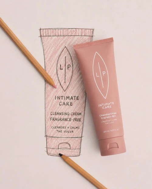 クレンジングクリーム LIP intimate care クレンジングクリーム 125mL オーガニック 正規品 デリケートゾーン フェムケア クリームクレンジング 洗浄 敏感肌 無香料 スウェーデン 保湿ケア フェムテック リップインティメイトケア