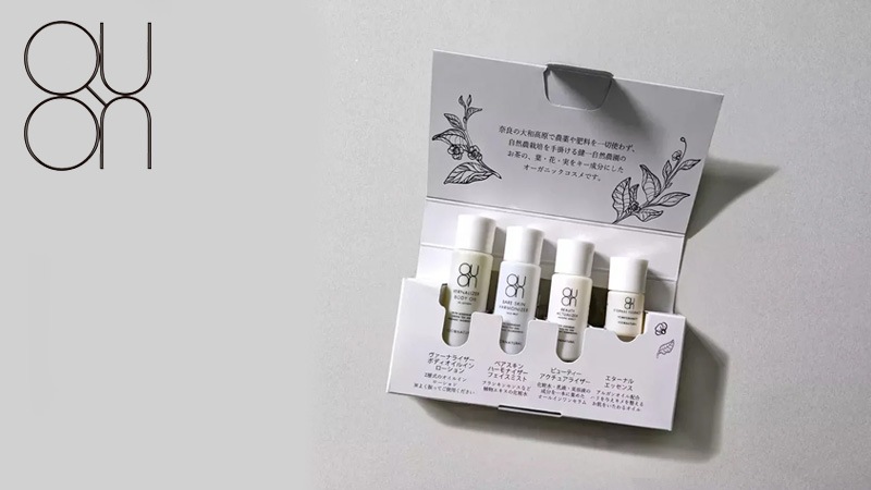 お試しセット QUON クオン トライアルボックスセット オーガニック 国内産 正規品 スキンケア ボディケア 化粧水 美容液 美容オイル ボディオイル オールインワン 天然 ナチュラル ノンケミカル 自然 旅行用 サンプルセット