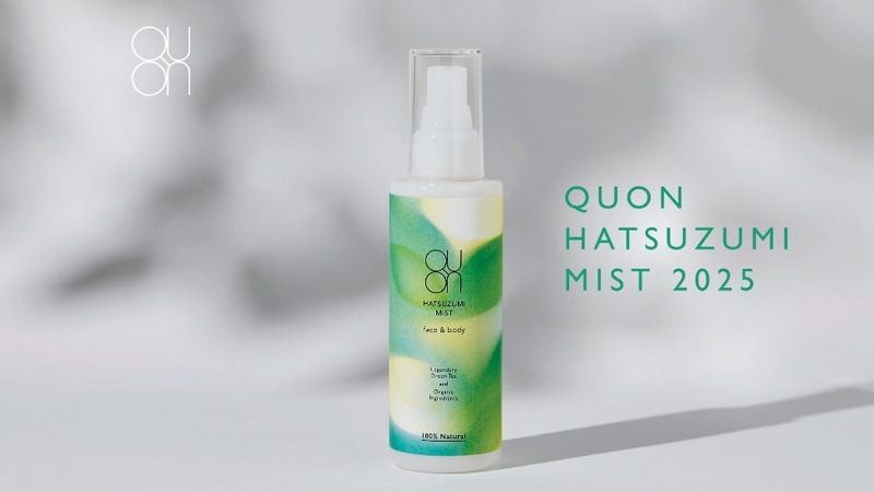 クオン 化粧水 無添加 QUON 2024 初摘みミスト 150ml オーガニック 正規品 スキンケア ローション プレ化粧水 天然 ナチュラル ノンケミカル 自然　初摘み茶