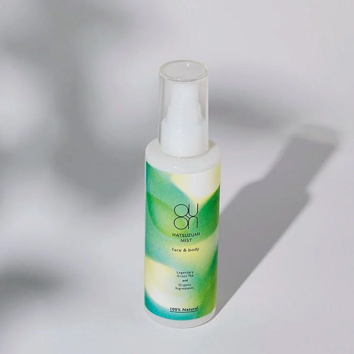 クオン 化粧水 無添加 QUON 2024 初摘みミスト 150ml オーガニック 正規品 スキンケア ローション プレ化粧水 天然 ナチュラル ノンケミカル 自然　初摘み茶