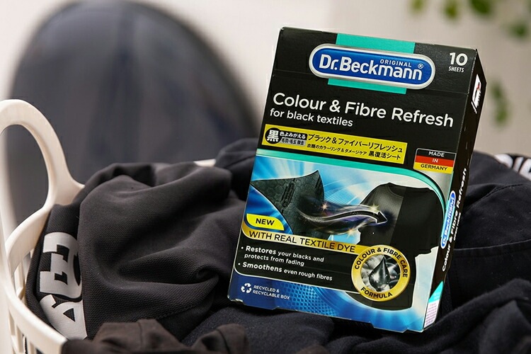 黒復活シート ドクターベックマン ブラック＆ファイバーリフレッシュ 黒復活シート 10枚入り 無添加 正規品  サスナブル サスティナブル エコ 天然 ナチュラル ノンケミカル 自然 Dr Beckmann