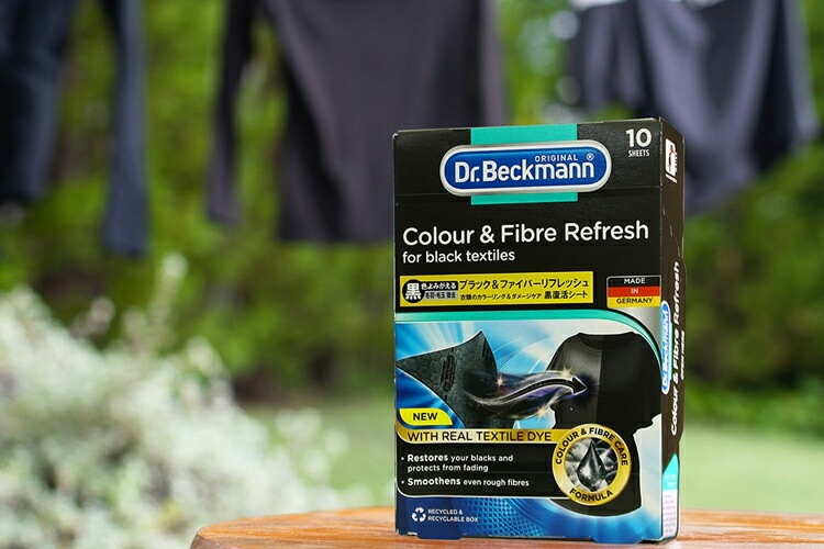 黒復活シート ドクターベックマン ブラック＆ファイバーリフレッシュ 黒復活シート 10枚入り 無添加 正規品  サスナブル サスティナブル エコ 天然 ナチュラル ノンケミカル 自然 Dr Beckmann